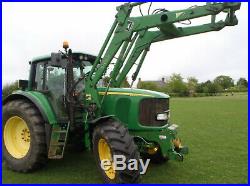 John Deere 6620 Power Quad 740A fore end loader tractor