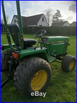 John Deere 755 Agricultural Compact Tractor, Ideal Small Holding, No Vat, Road Reg