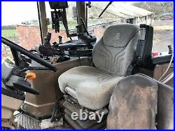 John Deere 7710 Tractor. Complete With Quicke 790 Loader. Matbro Headstock
