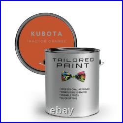 KUBOTA ORANGE Digger Machinery 5L 2K Acrythane Paint