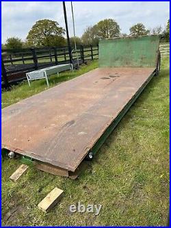 Ken Wooton Low Loader Trailer, Plant, Small Holding, Digger