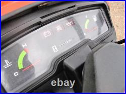 Kubota 4WD compact tractor with tiller rotavator