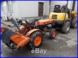 Kubota B6000D 4WD Compact Tractor with rotavator