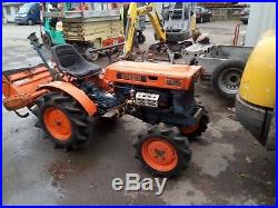Kubota B6000D 4WD Compact Tractor with rotavator