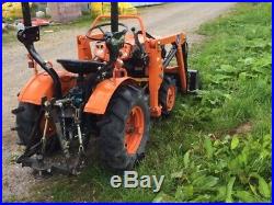 Kubota Compact Tractor Model B5000 Recently Refurbished, New Front Loader Fitted