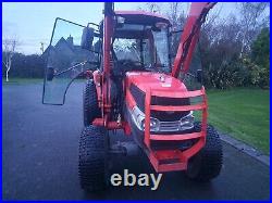 Kubota L4240 Compact Tractor With 4 In 1 Loader