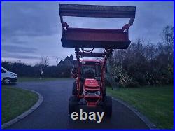 Kubota L4240 Compact Tractor With 4 In 1 Loader