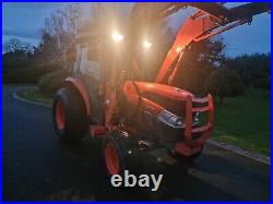 Kubota L4240 Compact Tractor With 4 In 1 Loader