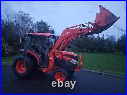 Kubota L4240 Compact Tractor With 4 In 1 Loader