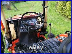Kubota St30 Compact Tractor Fitted With Loader And Backhoe