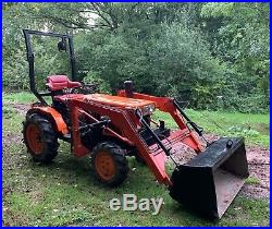 Kubota b7100 hst 4x4 Compact Tractor with front Loader