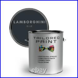 LAMBORGHINI BLUE Tractor Machinery 5L 1K Enamel Direct Gloss