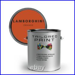 LAMBORGHINI ORANGE Tractor Machinery 5L 2K Acrythane Paint