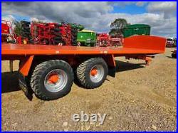 LARRINGTON 26ft 14 Tonne Carry Bale Trailer, 2015, Flotation Tyres