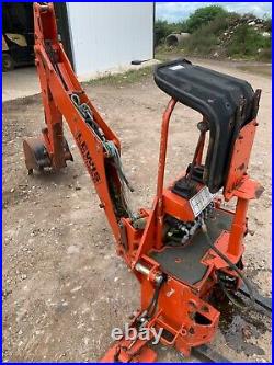 Lewis landlord back actor, compact tractor backhoe, tractor, digger