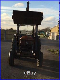 Leyland Tractor 255 Cab with front loader
