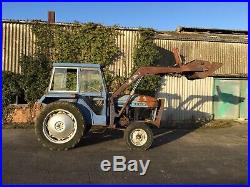 Leyland Tractor 255 Cab with front loader
