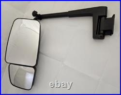 Lh Double Mirror & Arm Kit, Telescopic For John Deere Tractors