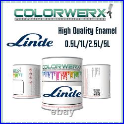 Linde Red/Dark Grey Forklift Paint High Quality Enamel Spray/Brush 0.5L-5L