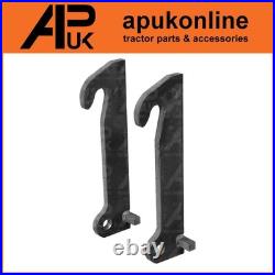 Loader Mounting Bracket Pair LH & RH Weld On for JCB Tool Carrier Toolcarrier