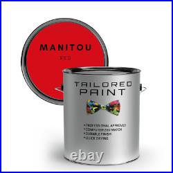 MANITOU RED Tractor Machinery 5L 1K Enamel Direct Gloss