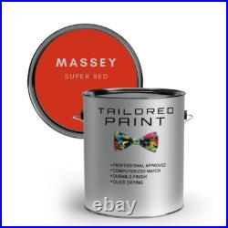 MASSEY FERGUSON SUPER RED Tractor Machinery 5L 1K Enamel Direct Gloss