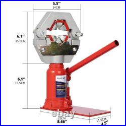 Manual 7T Hose Press Machine Agricultural Hydraulic Spraying Lock Hose Sprayer