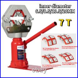 Manual 7T Hose Press Machine Agricultural Hydraulic Spraying Lock Hose Sprayer