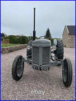Massey Ferguson Tractor, TED 20, 1951, Grey Fergie, Petrol/TVO Runs Great