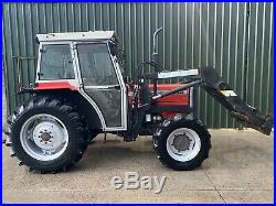 Massey ferguson 362 4wd Tractor Quicke Loader