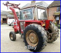 Massey ferguson 565 tractor & Loader