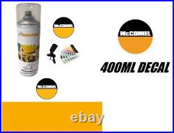 McConnel Hedge Cutters Yellow Paint 400ml Aerosol & 400mm McConnel Decal