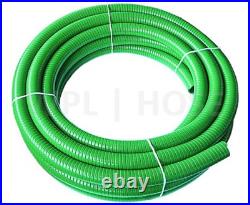 Medium Duty Green Suction & Delivery Hose For Waste Water, Irrigation, Slurry