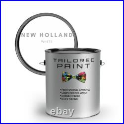 NEW HOLLAND WHITE Tractor Machinery 5L 2K Acrythane Paint
