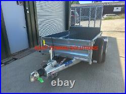 NEW Indespension 6ft x 4ft Braked Trailer HUGE 968kg PAYLOAD with Ramp Tailgate