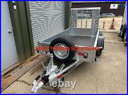 NEW Nugent G2512-1 8ft2 x 4ft2 General Purpose Trailer + Ramp + Spare 1400KG