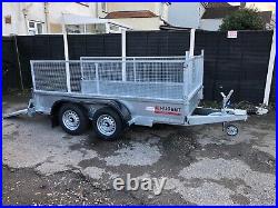 NEW Nugent General Purpose Goods G3015-2 Cage Sides Trailer, 10' x 5' MGW 2700KG