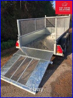 NEW Nugent General Purpose Goods Plant G2512-2 Cage Mesh Sides 8'2x4'2 Trailer