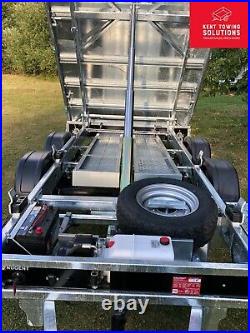 NEW Nugent T3718H Tipper Tipping Flatbed Trailer Mesh Cage Sides, 11'11 x 5'11