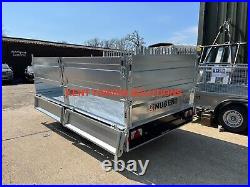 NEW Nugent T3718H Tipper Trailer & NEW 2023 SOLID SIDES, 3.5T, 12ft2 x 5ft11