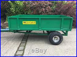 NEW Tipping Trailer 1.5 TON BY DANELANDERCOUK for COMPACT TRACTOR or ATV