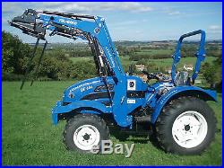 New FULL SPEC LAND LEGEND 40HP COMPACT TRACTOR with 4in1 Loader & CAB £11490+vat