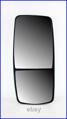 New Holland CNH Main Mirror Vertical Mount Manual Left Mekra 1036 Series