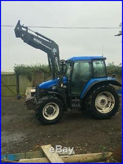 New Holland TS90 Turbo 4x4 Tractor With Quickie Q750 Loader