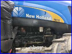 New Holland Ts115a Cab Air Duct Pipe Front LHS 87301550