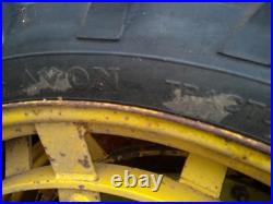 New Price -Rowcrop wheels with good tyres 2 off