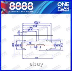 New Quality Universal Suspension Seat Tractor Dumper Forklift Mower Digger Black