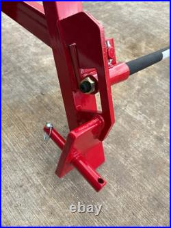 New Rear 3 point linkage Tractor A frame Folding Twin Bale spike Fork cat 1-2