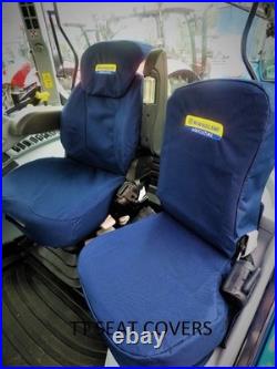 New holland tractor seat cover set, t6, t7