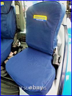 New holland tractor seat cover set, t6, t7